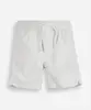 bermuda infantil cotelê cós elástico off white 4