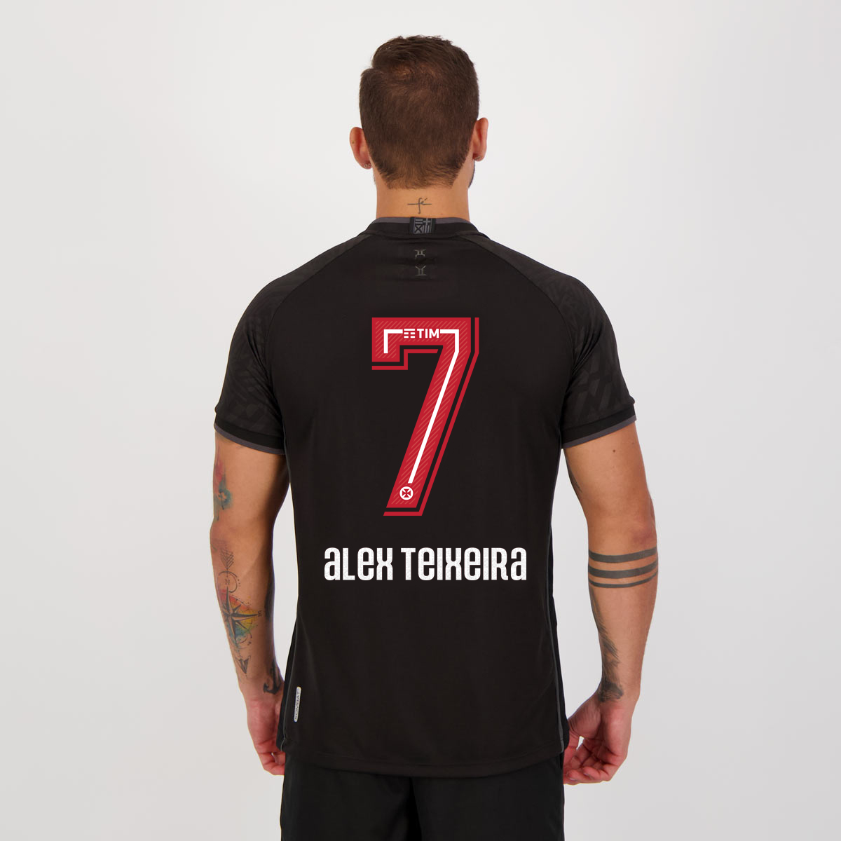 Camisa Kappa Vasco I 2021 7 Alex Teixeira