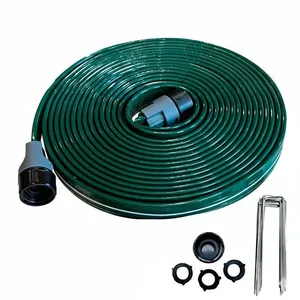 Kit Mangueira De Irrigação De Jardim Watoo 7,62 metros Verde A-BI