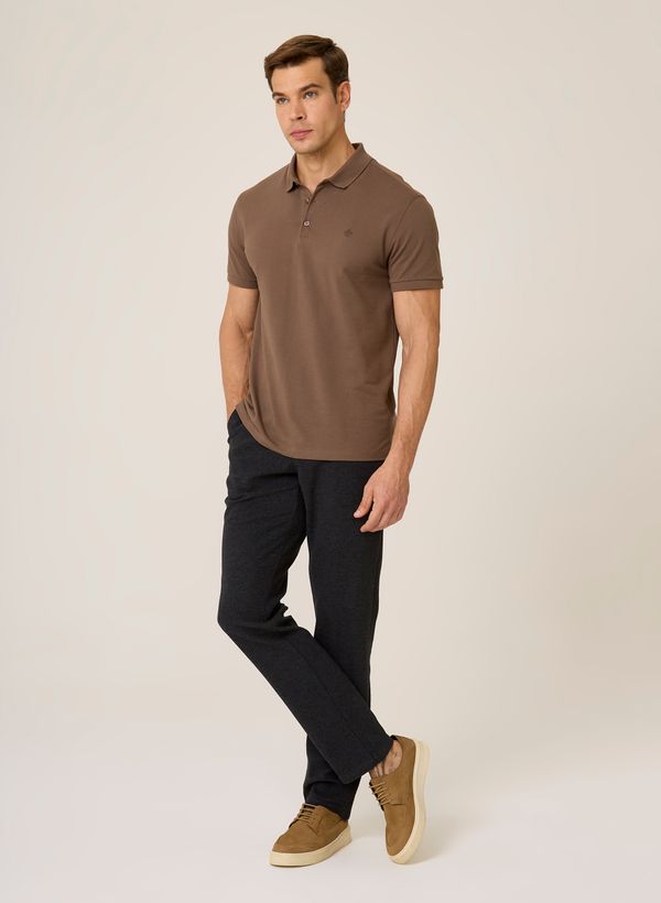 Calça Alfaiataria Slim Fit Malha Dudalina Masculina 48