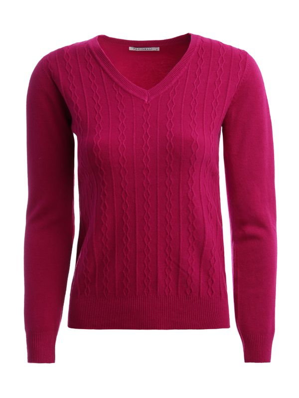 Blusa Tricot Manga Longa Feminina PINK G