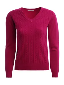 Blusa Tricot Manga Longa Feminina PINK G