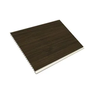 Forro PVC Nogueira Junta Seca 8mm 20x600cm Pacote com 18m² Four Forro PVC Junta Seca Nogueira 8mm 20x600cm Pacote com 18m2