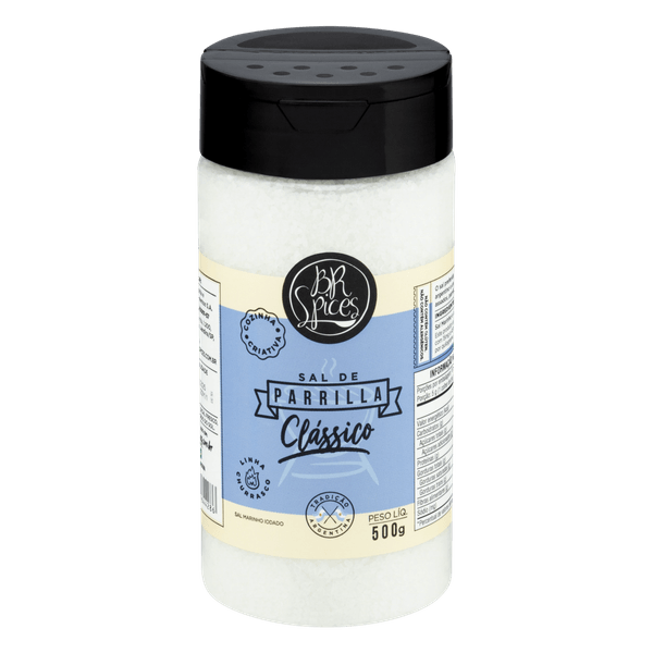 Sal de Parrilla Argentino Original BR Spices Churrasco 500g