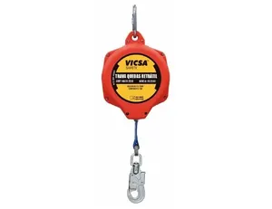 Trava Queda Retratil Fita Poliester Vic29181 com 6M Comprimento Vic29181 - Vicsa