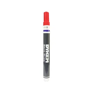 Marcador Industrial tipo Caneta 4mm 10ml - DYKEM Vermelho
