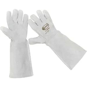 Luva Raspa Modelo Americano com Reforço Palma 20CM - PROCIPA