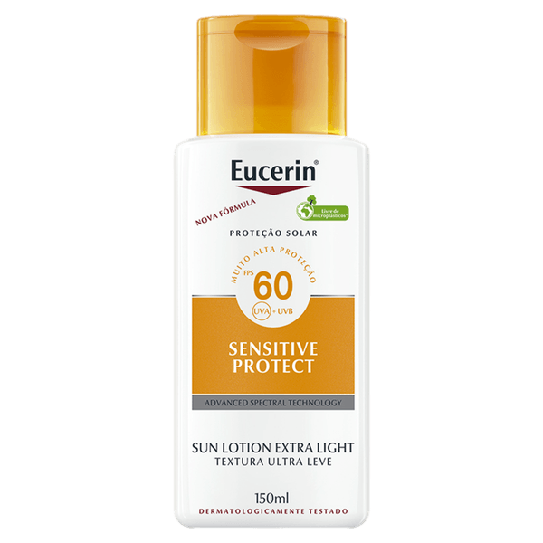 Protetor Solar Corporal Eucerin FPS 60 Sensitive Protect 150ml