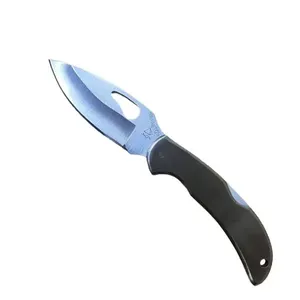 Canivete Spider com Trava para Atividades ao Ar Livre Lâmina em Aço Inoxidável 8 cm Cabo Escovado Prata Spider Import Canivete Spider com Trava Lâmina em Aço Inoxidável 8 cm Cabo Escovado Prata Spider Import