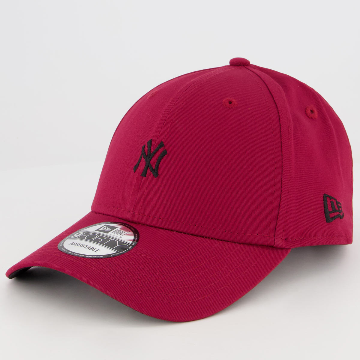 Boné New Era MLB 940 New York Yankees Minilogo Vinho