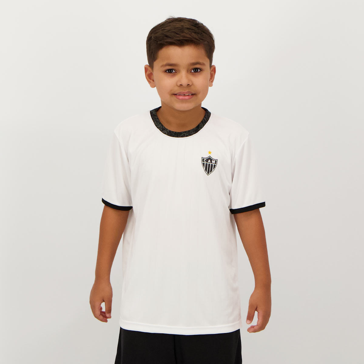 Camisa Atlético Mineiro Master Juvenil Branca