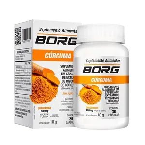 Borg Cúrcuma 130mg Borg 30 Cápsulas