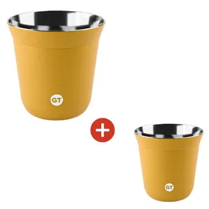 Kit Com 2 Copos GT Espresso Mel 80ml e 150ml | Goldentec