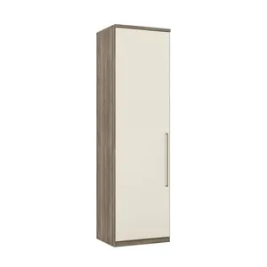 Sapateira Modulada Doce Vida com 1 Porta e 7 Prateleiras - Castanho/Off White