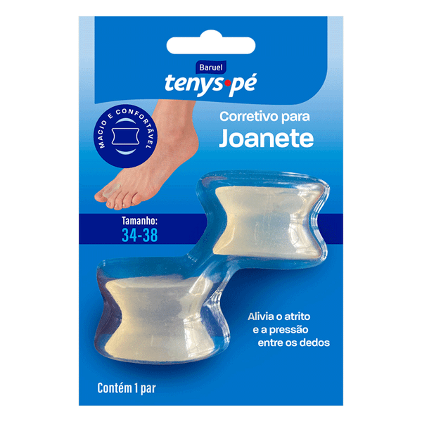 Corretivo para Joanete Tenys Pé Tamanho 34/38 - 1 Par