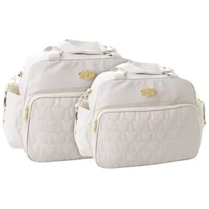 Kit Bolsas Maternidade Griff Baby 3045/3046 Bege