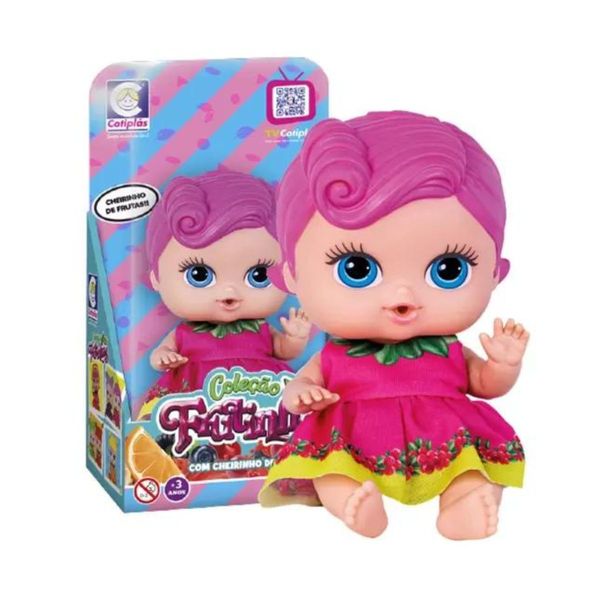Boneca Frutinhas Groselha - Cotiplás -