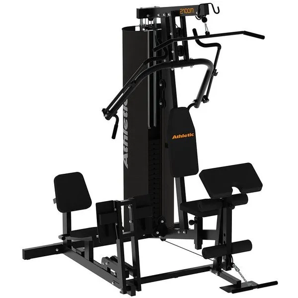 Estação de Musculação Multifuncional Athletic 2100M 40 Exercícios para Casa e Condomínio Estação de Musculação Multifuncional Athletic 2100M 40 Exercícios Residencial e Comercial