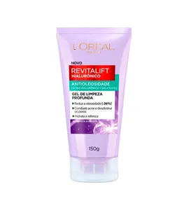 gel de limpeza antioleosidade l'oréal paris revitalift hiaurônico 150g 150 G