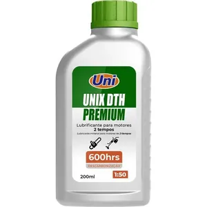 Óleo para motor 2 tempos 200 ml UNIX DTH PREMIUM UNI INGRAX