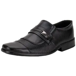 Sapato Infantil Masculino Social Mais Leve 107 PRETO 01 35