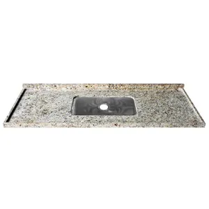 Pia de Granito 2,00m Santa Cecília Reto Simples Kasa