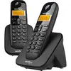 Telelefone sem Fio com Identificador e Ramal Intelbras TS3112 Preto