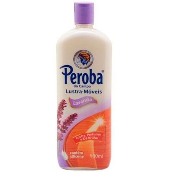 Lustra Mov Peroba Lavanda Fc 500ml Lustra Móveis Peroba Flores do Campo 500ml