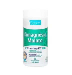 Dimagnésio Malato Stem Vitamina K2 60 Comprimidos