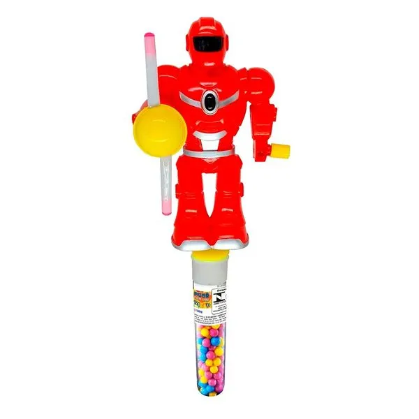 Bala Fampar Tutti-Frutti Robô com Luz Sortido 12g