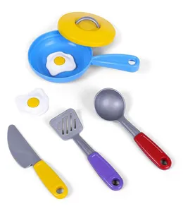Jogo de Cozinha Infantil Frigideira com acessórios