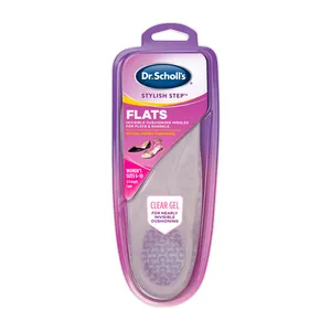 Palmilha de Gel Dr. Scholls For Her Flats Transparente 1 par