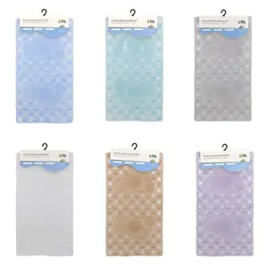 Tapete para Banho Antiderrapante PVC Estampa Pés Sortido 33x63cm 1649 - Útil