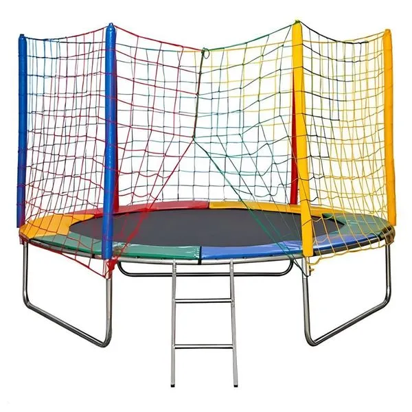 Trampolim Cama Elástica 2,44M Redonda 120kg com Rede de Proteção e Escada Rotoplay Brinquedos Trampolim Cama Elástica 2,44M Redonda 120kg com Rede de Proteção Rotoplay
