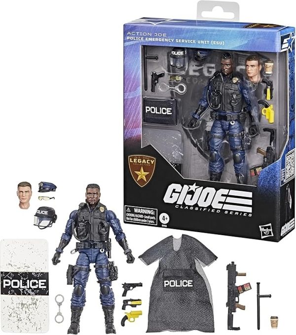 Gi Joe Legacy Classified Series Elite Action Police Emergency Service Unit (ESU) - Hasbro