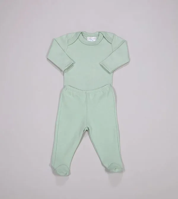 Conjunto Body Fio Egípcio Verde - G