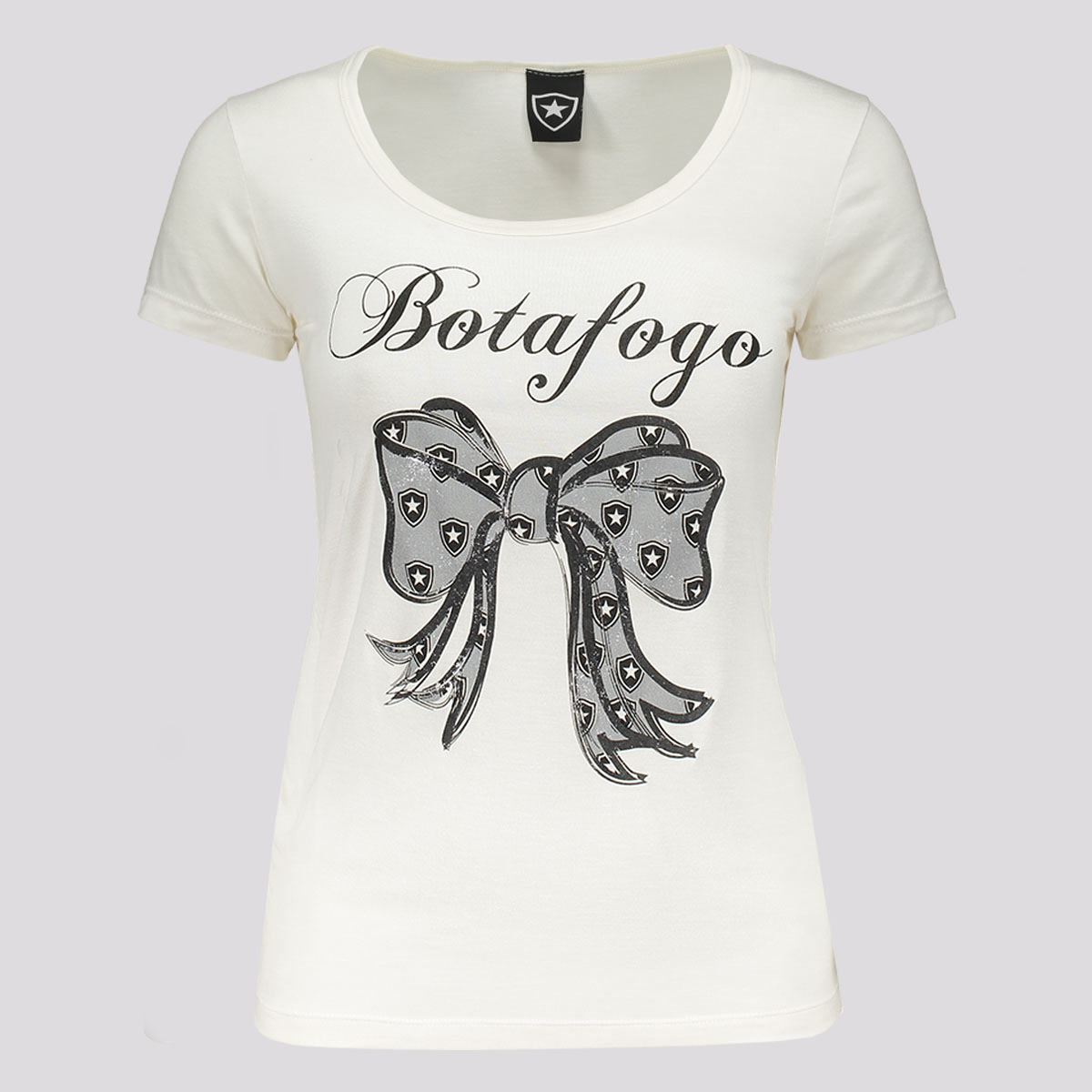 Camisa Botafogo Laço Feminina Branca