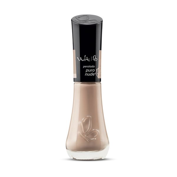 Esmalte Vult 5 Free Efeito Gel Puro Nude Perolado 8ml