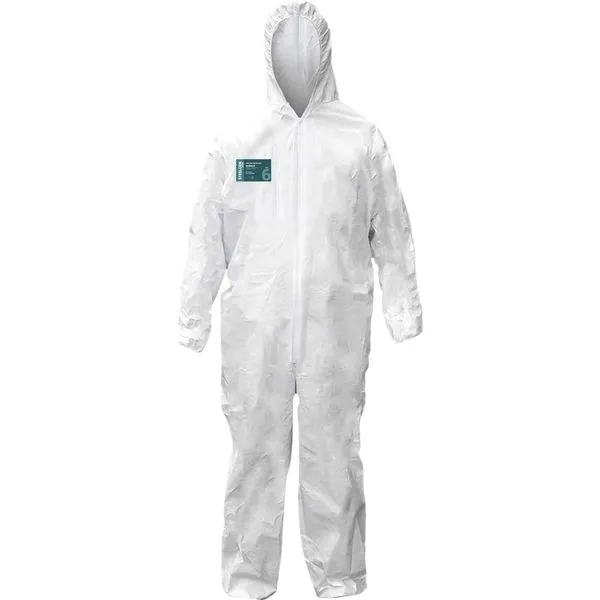 Macacão de Proteção com Capuz Branco VIC85104 - VICSA G