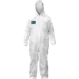 Macacão de Proteção com Capuz Branco VIC85104 - VICSA G