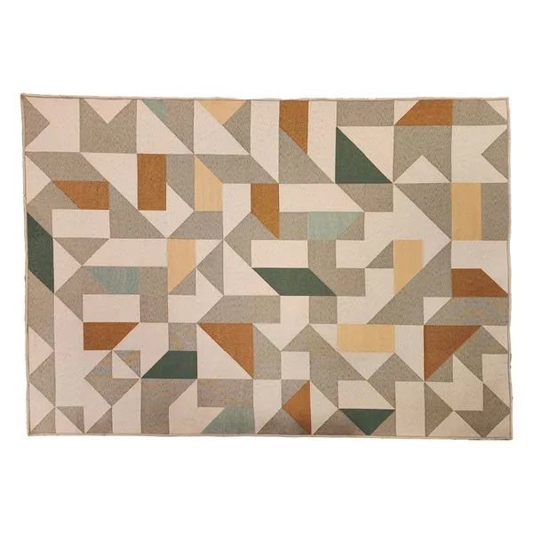 Tapete Sala Domani Zircônia Taupe 100x150cm B00000448121 - Jc Serrano