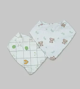 Kit Babador Bandana Ursinho Bolinha com 2 unidades Ursinho Bolinha