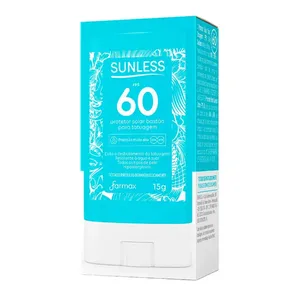 Protetor Solar Bastão Sunless Tatoo FPS60 15G