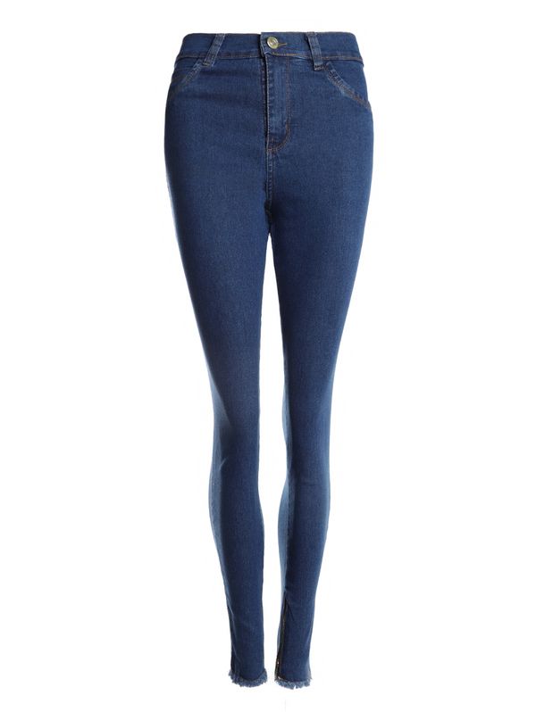 Calça Jeans Cigarrete Feminina AZUL 40