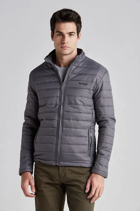 Jaqueta Puffer - Cinza - P