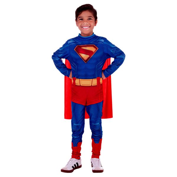 Fantasia - DC - Superman - Filme - Clássica - Tamanho G - Novabrink