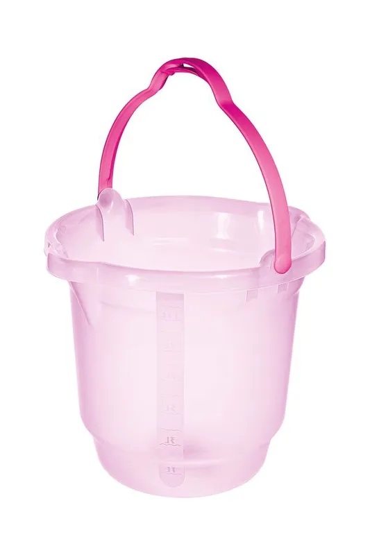 Balde Sanremo Plástico Infantil Rosa 15l