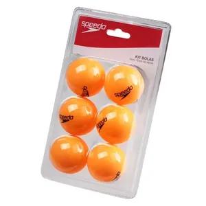 Kit de 6 Bolas Para Tênis de Mesa Speedo - LARANJA ÚNICO