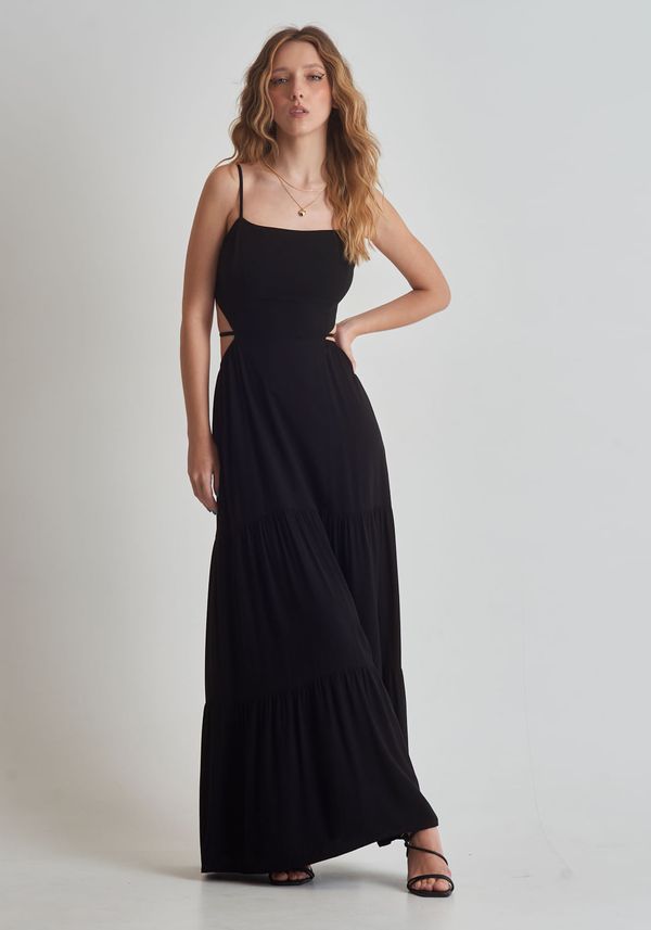 Vestido longo Preto GG