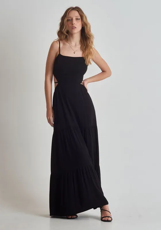 Vestido longo Preto GG